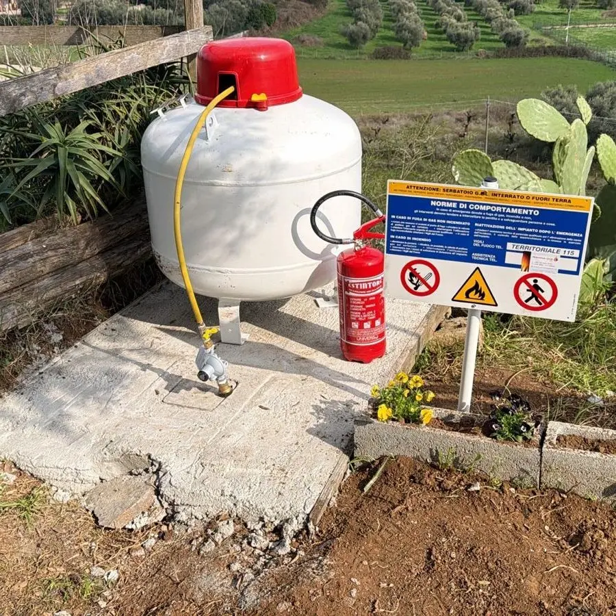 Serbatoio GPL da 295 litri